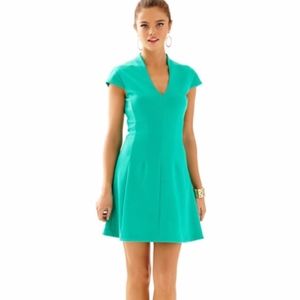 Lilly Pulitzer Bree' Ottoman Fit & Flare Dress